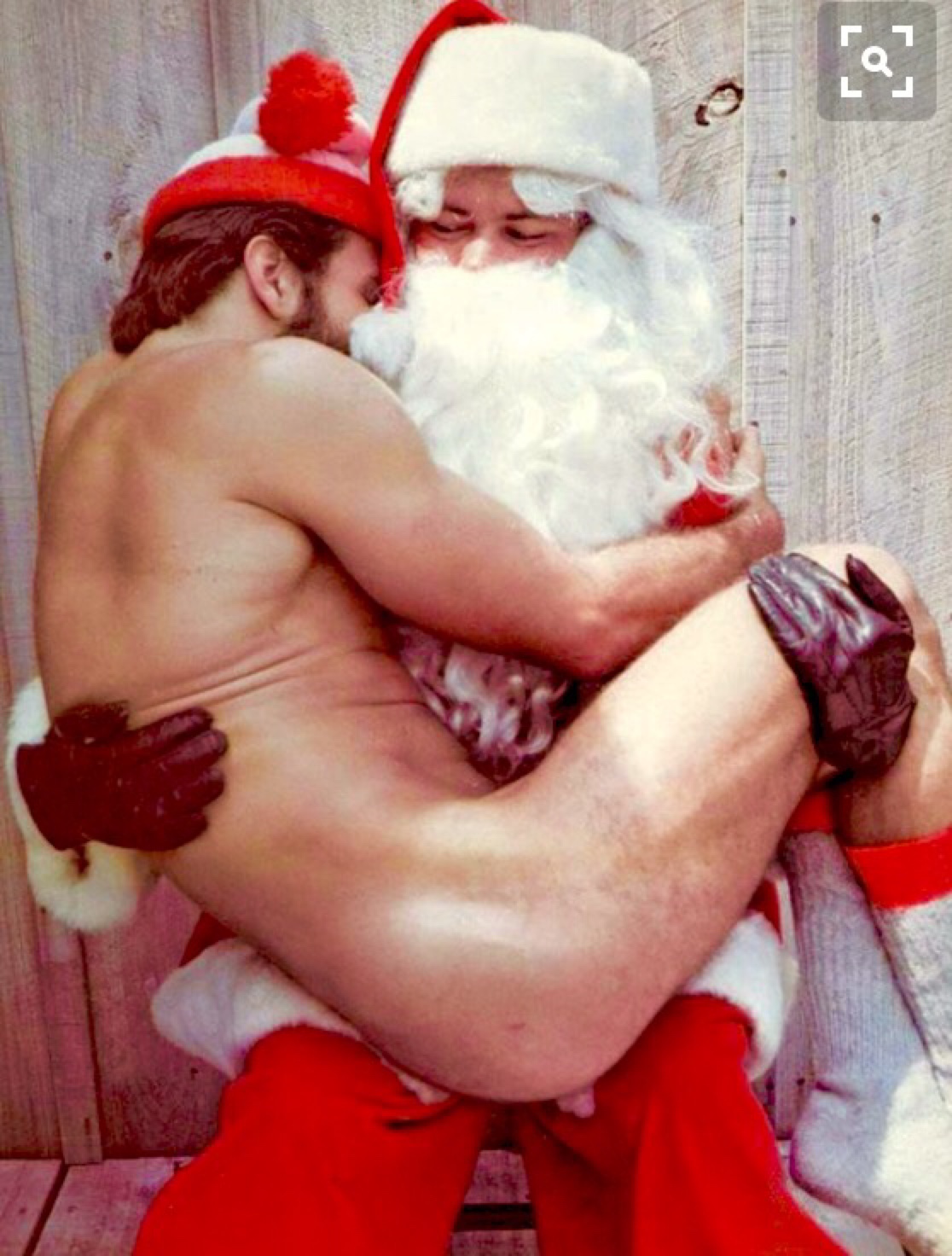 Nude men christmas